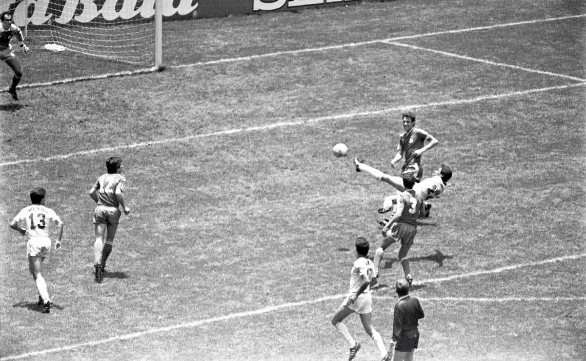 Golazo de Negrete en México 86 y su actuación en el partido FIFA-UNICEF