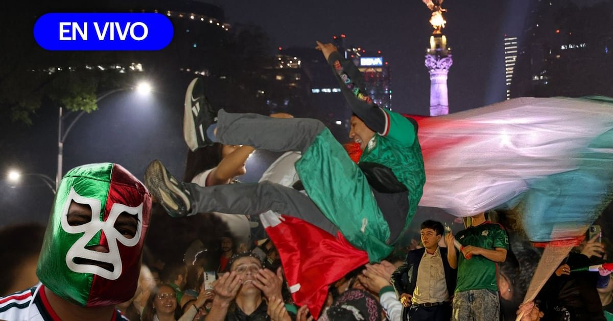 Mexicanos al grito de… ¿Y si sí? Sigue EN VIVO los festejos en el Ángel por el México vs. Ecuador