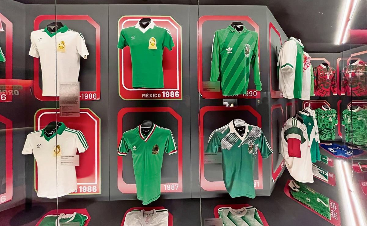 Museo Yancuic exhibe la historia de los uniformes de México rumbo al Mundial 2026
