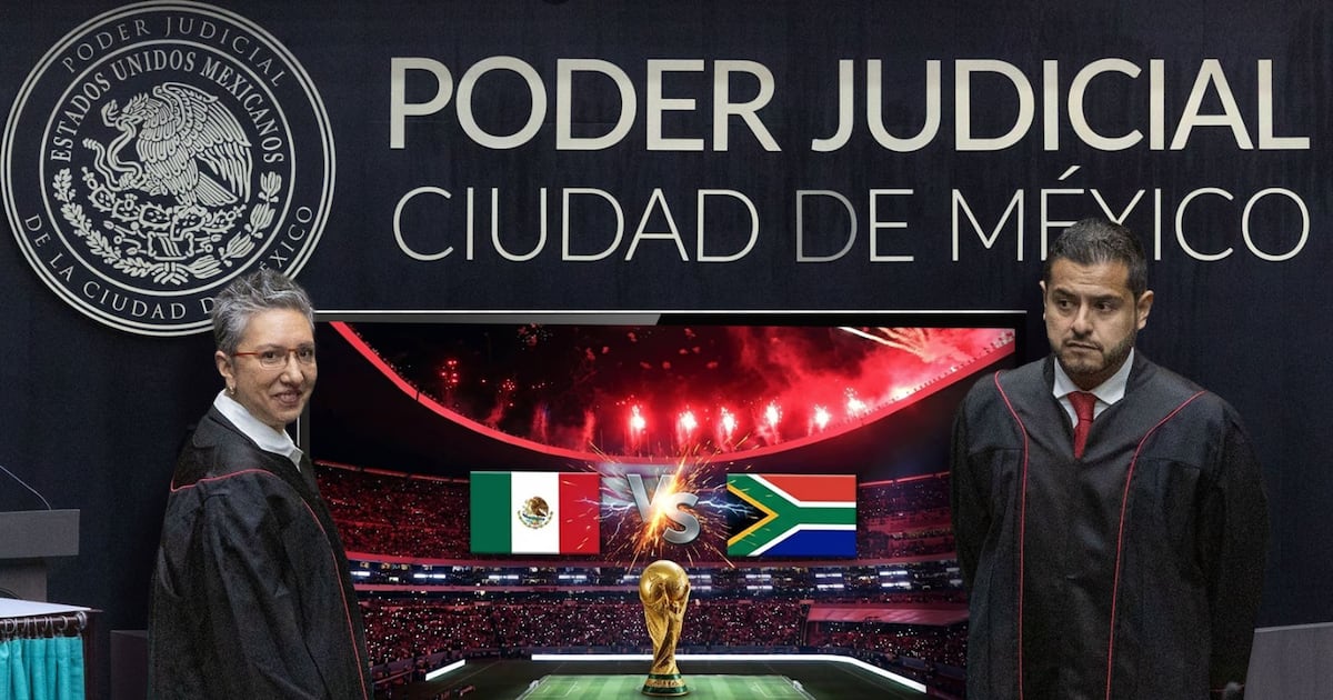 Poder Judicial de CDMX ‘se pone la verde’ y declara inhábil el 11 de junio por el México vs. Sudáfrica
