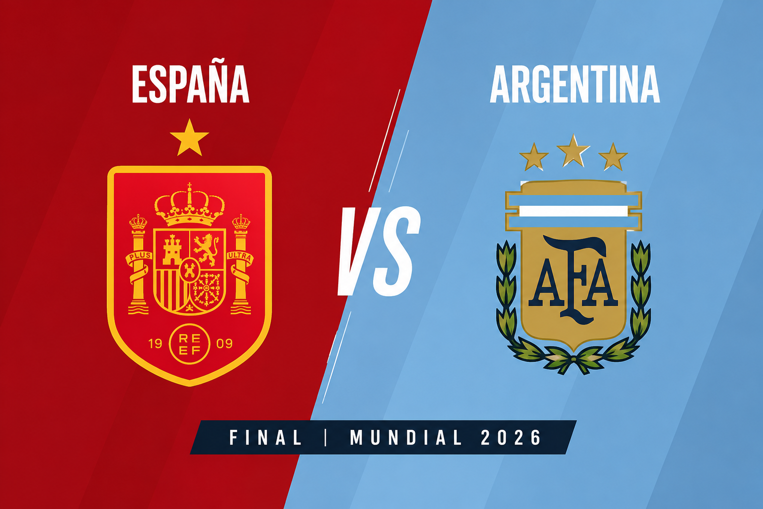 ESPAÑA VS ARGENTINA, LA GRAN FINAL