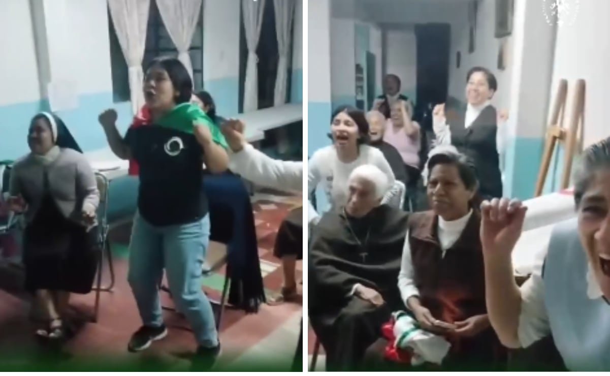 Monjas franciscanas celebran gol de México; el tierno video viral que estalla en las redes sociales durante el Mundial 2026